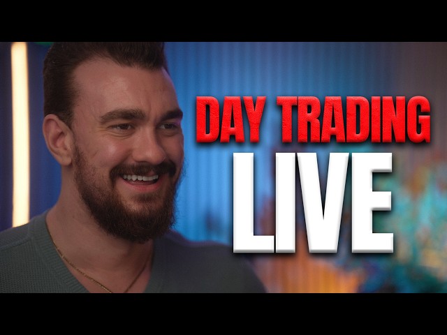 LIVE Day Trading Nasdaq Futures!