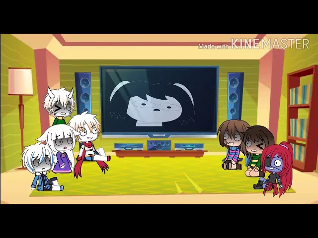Undertale react to Underpants Disbelief   Gacha Life  #react #aot #animeayil
