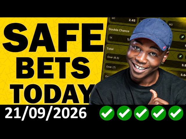 FOOTBALL PREDICTIONS TODAY 21/09/2026 SOCCER PREDICTIONS TODAY | BETTING TIPS, #footballpredictions