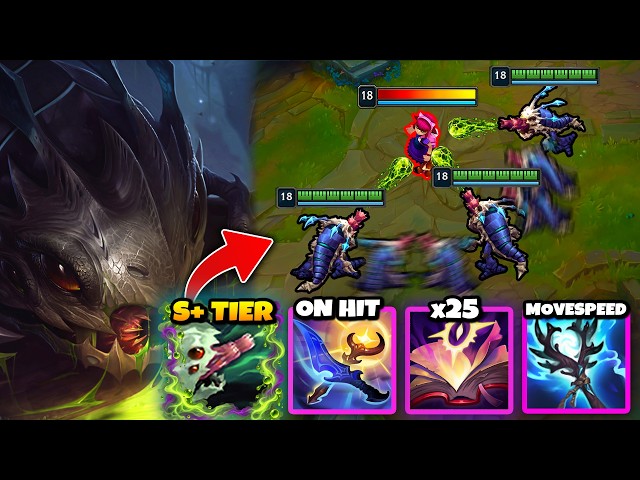 I TRIED THE KOG'MAW BUILD THAT'S TAKING OVER WORLDS... IT MELTS EVERYONE