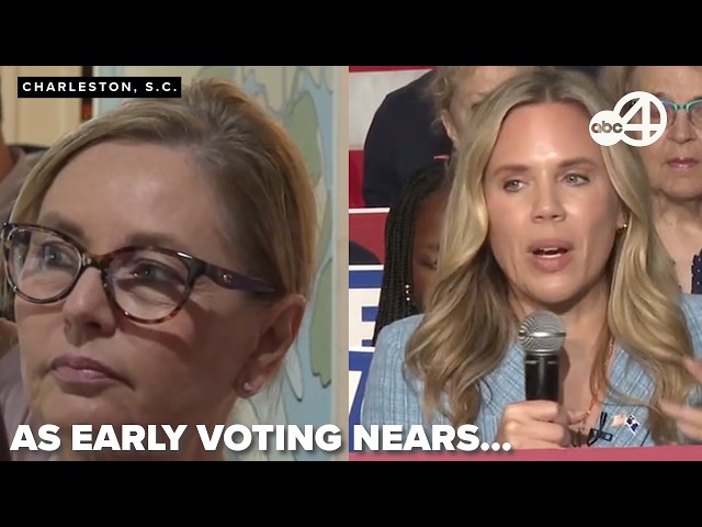 US Senate candidates Graham, Andrews make Lowcountry stops ahead of early voting
