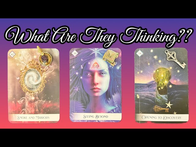🤯What Are They Thinking About You?? (in-depth) 💍🔥💬❤️ *Pick A Card* Timeless Psychic Love Tarot