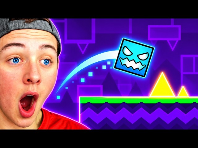 I Played Geometry Dash for the FIRST Time…