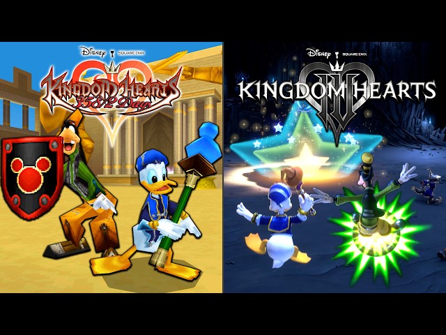 The First Time Donald & Goofy Were Playable in Kingdom Hearts