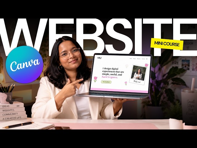 Never Designed Before? Create Your FIRST Website in Canva!