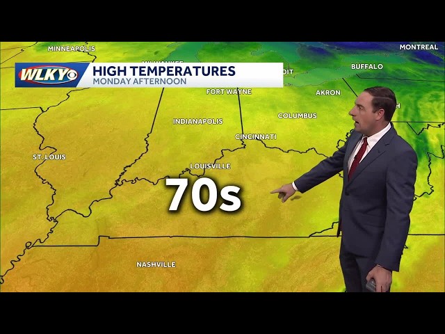 Beautiful fall weather continues for the work week