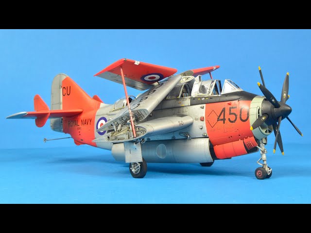 Airfix new 1/48 Gannet (with a few mod's)