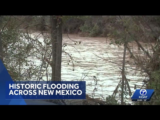 Historic floods and severe weather hit New Mexico