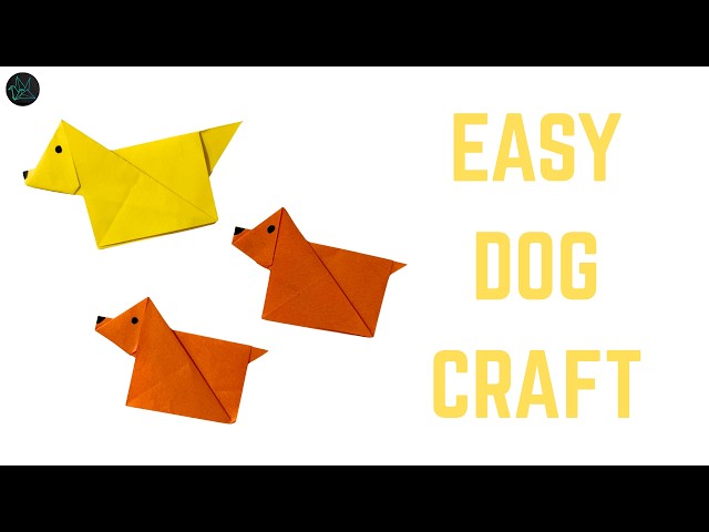 Easy DOG craft for kids in just 5 minutes! |GMRVS ARTS AND CRAFTS| #dogcraft