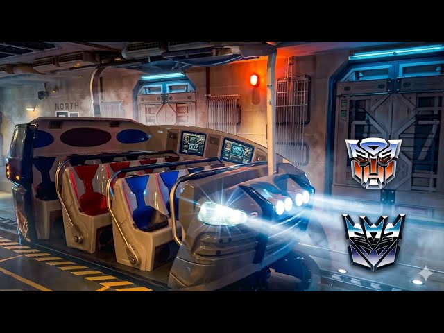 Transformers The Ride 3D 4K POV | Universal Studios Hollywood FULL Experience