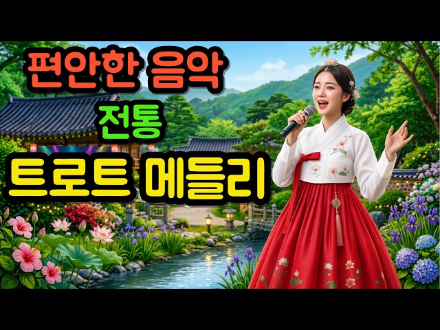 🎵광고없는 정통트로트 / 5060 귀가 즐거운 감성 트로트 메들리 | 가슴 깊이 스며드는 추억의 명곡 모음 24시간 LIVE #옛날트로트 #트로트댄스곡모음 #신나는댄스곡모음