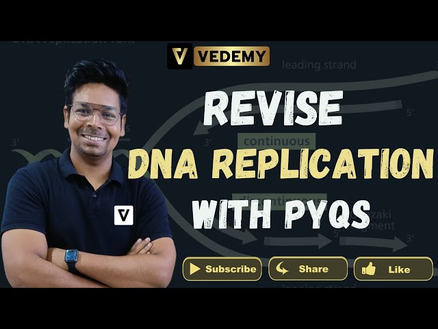 Revise DNA Replication | Molecular Biology | Virendra Singh | CSIR | DBT | GATE | ICMR | JAM | CUET|