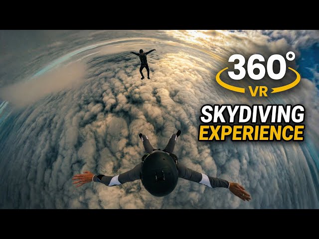 Join me on a heavenly Skydive | 360 Degree VR