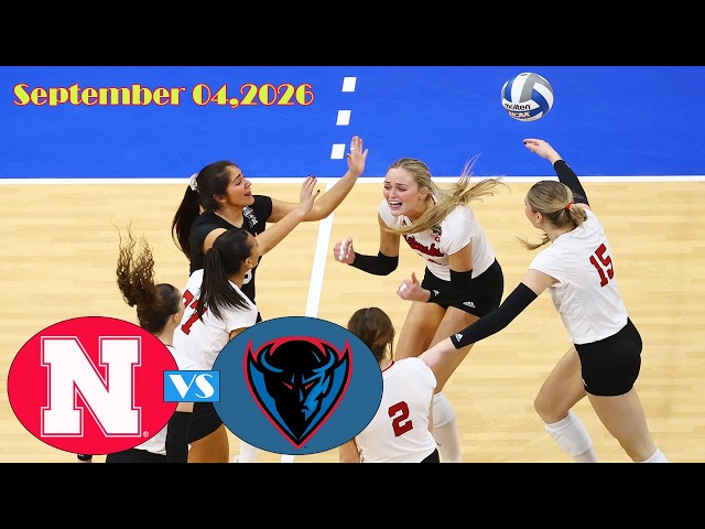 Nebraska vs. DePaul | FULL MATCH | September 04,2026 | NCAA Volleyball ToDay