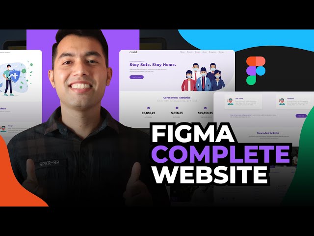 🔴 Design Complete Website in FIGMA In One Video in Hindi