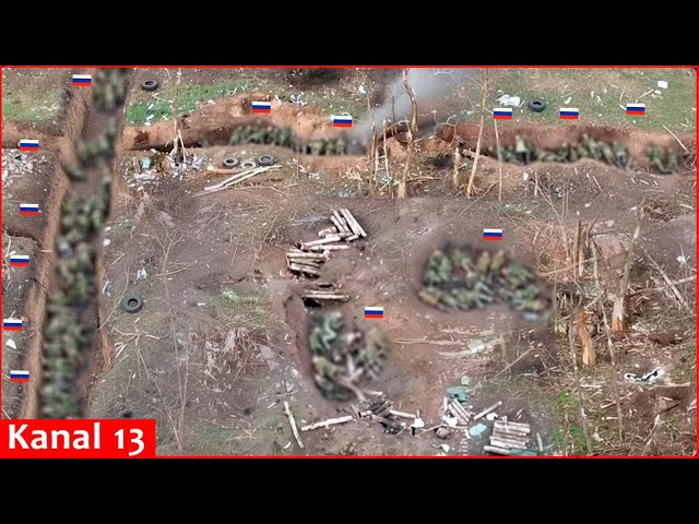 Bodies of Russian soldiers pile up in trenches; Ukraine creates kill zone stretching for kilometers