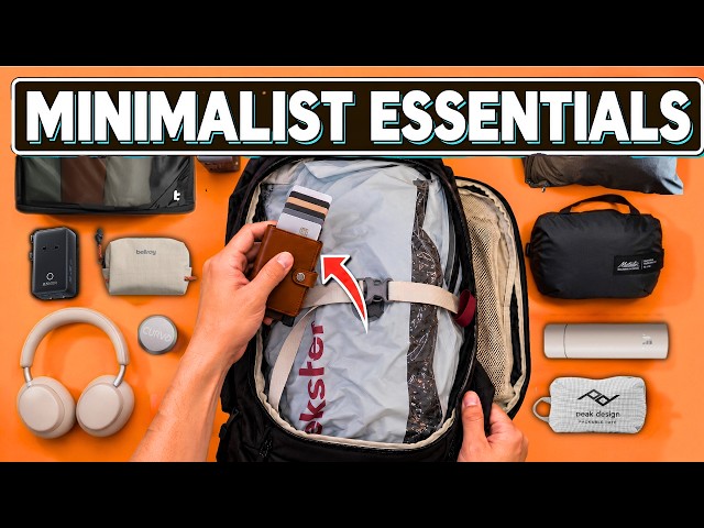 13 Minimalist Travel Essentials That Make One-Bag Travel Way Easier (2026)
