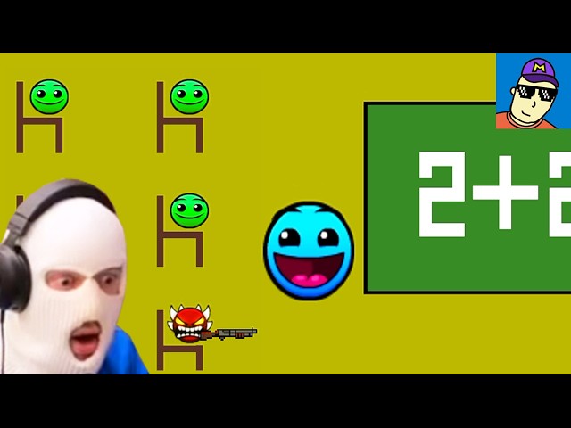 who created these levels? Geometry Dash!