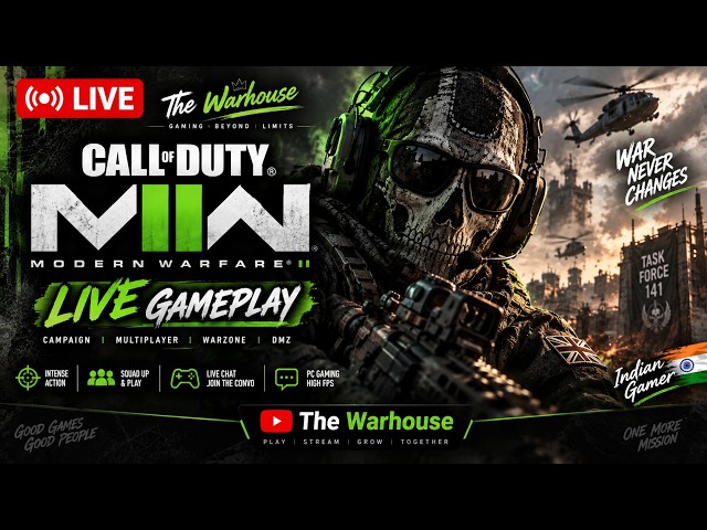 🔴 MODERN WARFARE 2 LIVE 🔥 | MW2 Multiplayer Gameplay | The Warhouse