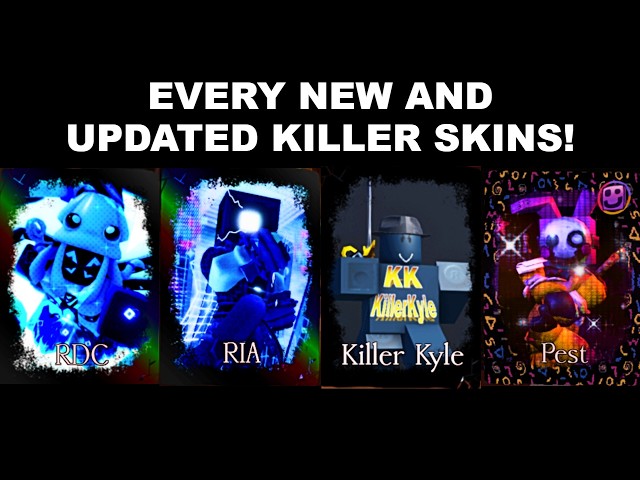 WINNING WITH EVERY NEW AND UPDATED KILLER SKIN in Forsaken (Bonus Week Update)