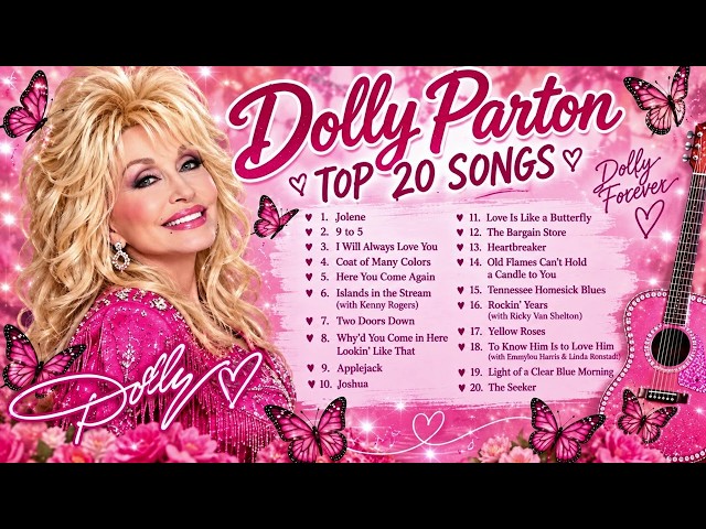 Dolly Parton Greatest Hits Collection - Top 10 Hits Playlist Of All Time - Best Country Songs