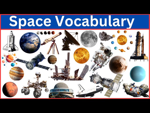 Space Vocabulary || Exploring the Universe