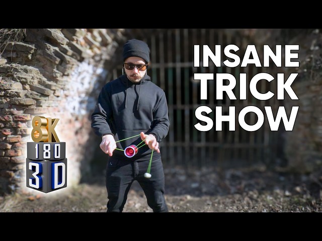 INSANE YoYo Tricks in 180° 3D VR 🤯 | European Champion Showcase | 8K 50 FPS