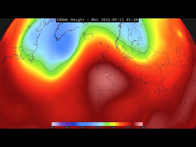 UK weather forecast two week outlook -  GFS Run: 2026-09-16 00z