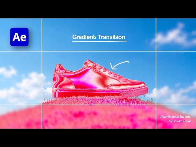 SaaS Gradient Transition Effect - After Effects Tutorial