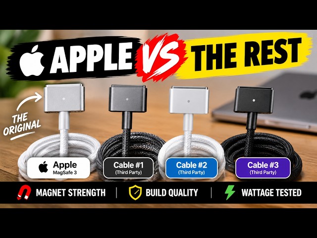 Apple MagSafe 3 Cable vs Cheap Alternatives: Ultimate Comparison