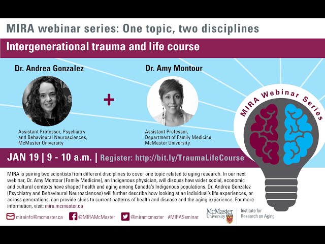 MIRA Webinar Series 5: Intergenerational trauma and life course