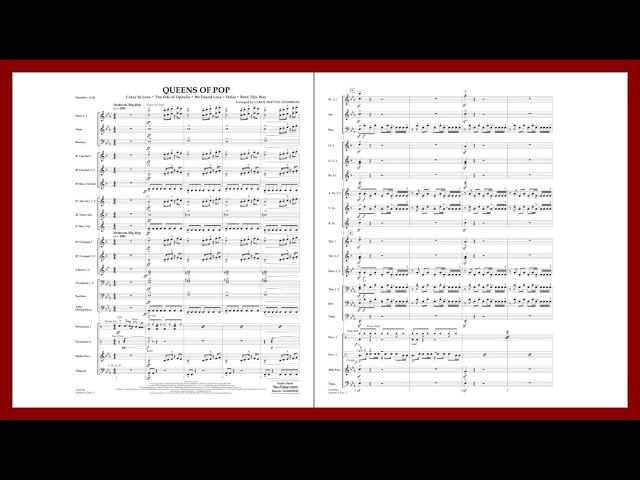 Queens of Pop | Arr. Carol Brittin Chambers | Young Concert Band