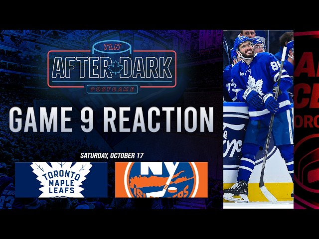 Toronto Maple Leafs vs New York Islanders Postgame Show ft. Mike In Buffalo | Game 9 | After Dark
