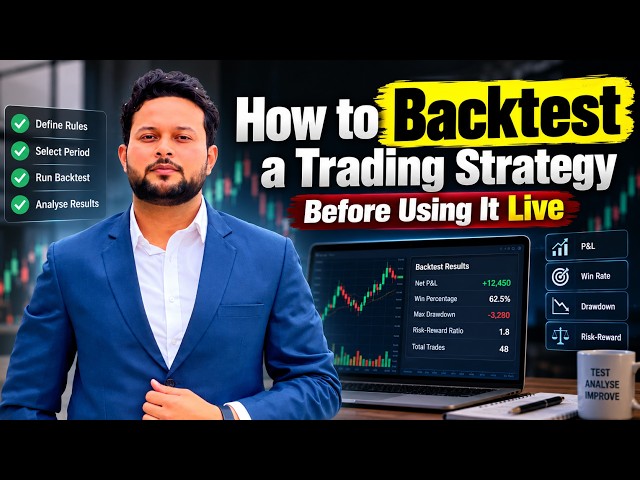 Trading Strategy Backtesting Explained | Test Before You Trade