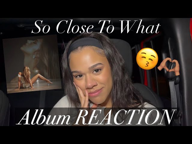Tate McRae ‘So Close To What’ album REACTION *I feel every lyric*