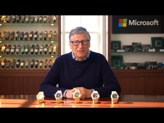 Bill Gates Owns the Cheapest Watch Collection in Billionaire History