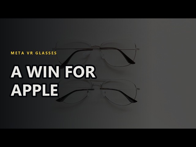 Meta Beat the Vision Pro. It's Still a Win for Apple.