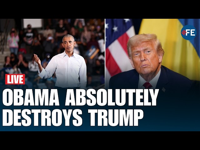 Obama Absolutely Destroys Trump, Exposes Failures Including Iran War, Canada Tariffs; Crowd Approves
