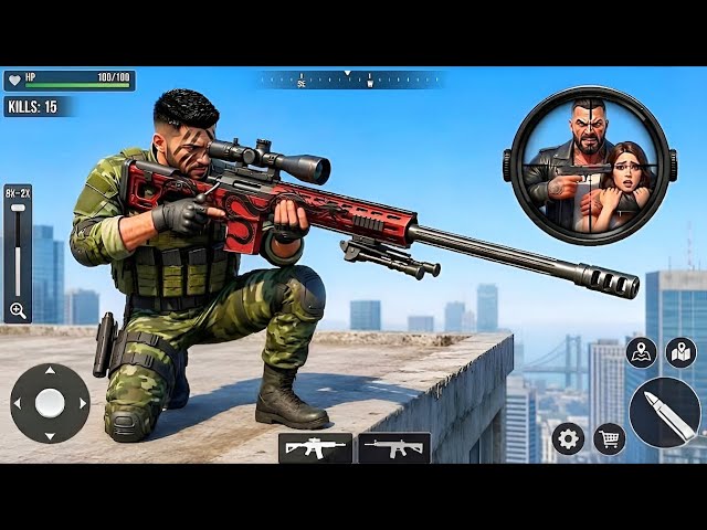 Pure Sniper Shooting Game - Sniper Shooter Shots - Android GamePlay 