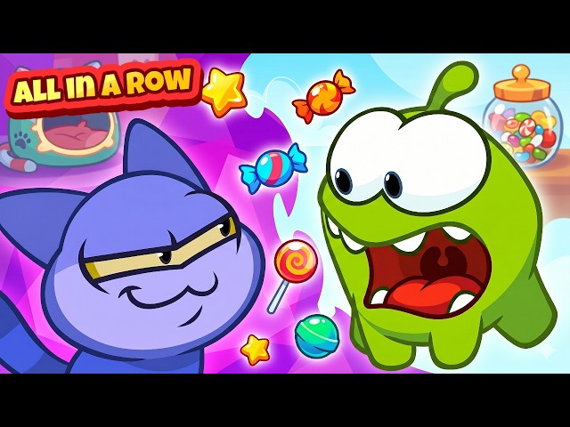 Om Nom Stories - BRAND NEW Episodes of Season 29 ⭐️ All in a Row Episodes 1-5 ⭐️