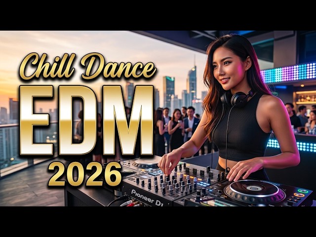 Chill Dance EDM 2026 - Escape Reality with Relaxing Beats for Night Drive and Emotional Moments