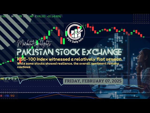 PSX Market News | KSE-100 Index Summary | Friday , February 07, 2025 | PSX Daily Info