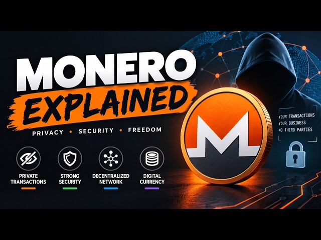 Monero Explained | What is XMR & How Does It Work? (Privacy Coin)
