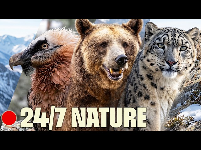 🔴 24/7 Nature Documentaries | Russia & Mongolia's Most Extraordinary Wildlife | STREAM