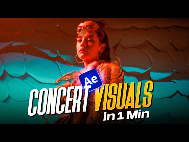 1 Minute Concert Visuals Hack 👀