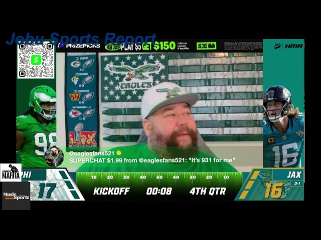 Philly.500 meltdown from Jags loss