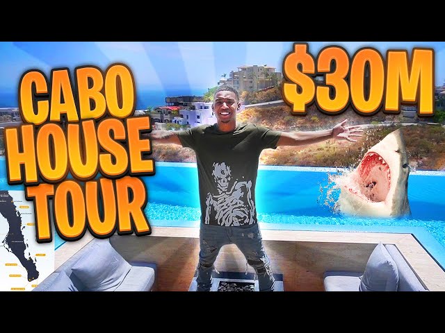 $30,000,000 MILLION DOLLAR CABO MEXICO HOUSE TOUR !!!