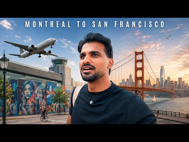 Flying to San Francisco, California 🇨🇦🇺🇸