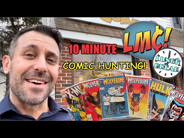 Hunting for Comics in 10 Minutes! And are Wolverine Covers OVERPRICED??