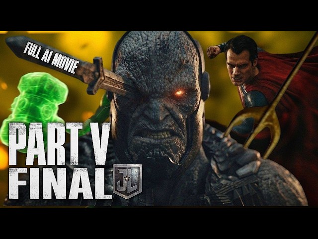 ZACK SNYDER'S JUSTICE LEAGUE 2 — PART 5 FULL CINEMATIC 4K AI MOVIE 🦸🏻